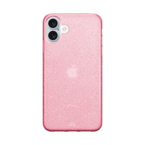 xoxo Wildhearts xoxo Wildhearts iPhone 16 Plus TPU Glitzer Hülle (Rosa)