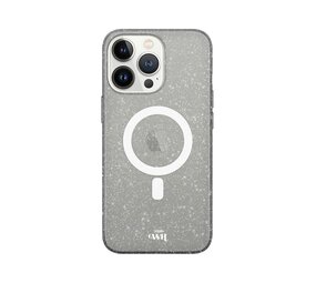 xoxo Wildhearts iPhone 16 Pro TPU Glitzer Hülle MagSafe (Schwarz)