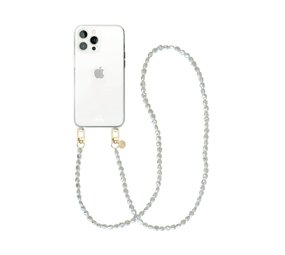 xoxo Wildhearts iPhone 16 Pro Transparenter Hülle mit langer Kord Pearlfection xoxo Wildhearts iPhone 16 Pro Transparenter Hülle mit langer Kord Pearlfection