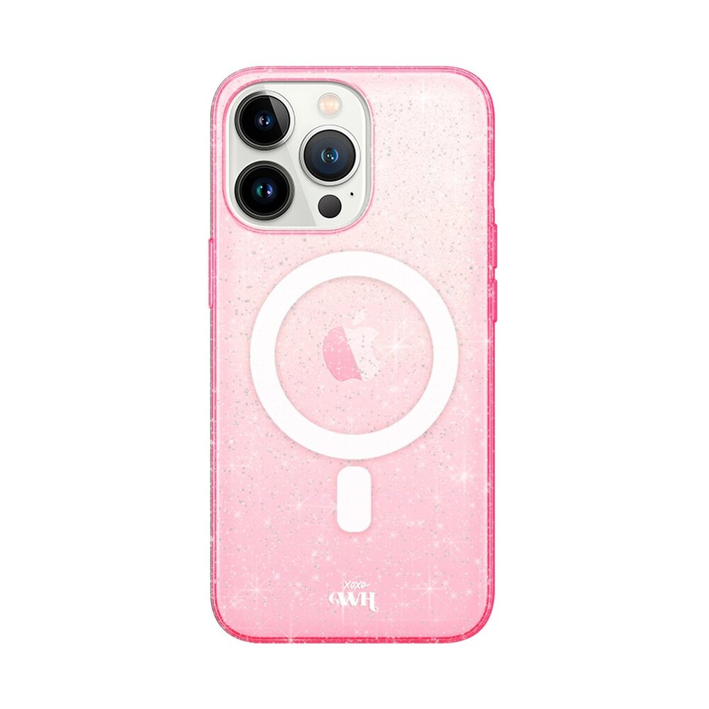 xoxo Wildhearts xoxo Wildhearts iPhone 16 Pro Max TPU Glitzer Hülle MagSafe (Rosa)