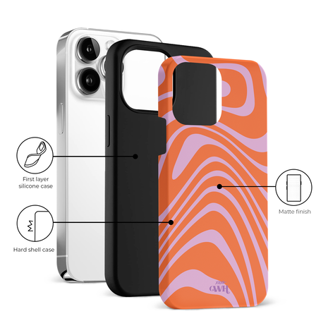 xoxo Wildhearts xoxo Wildhearts Boogie Wonderland Orange - iPhone 16 Pro Max Hülle xoxo Wildhearts xoxo Wildhearts Boogie Wonderland Orange - iPhone 16 Pro Max Hülle