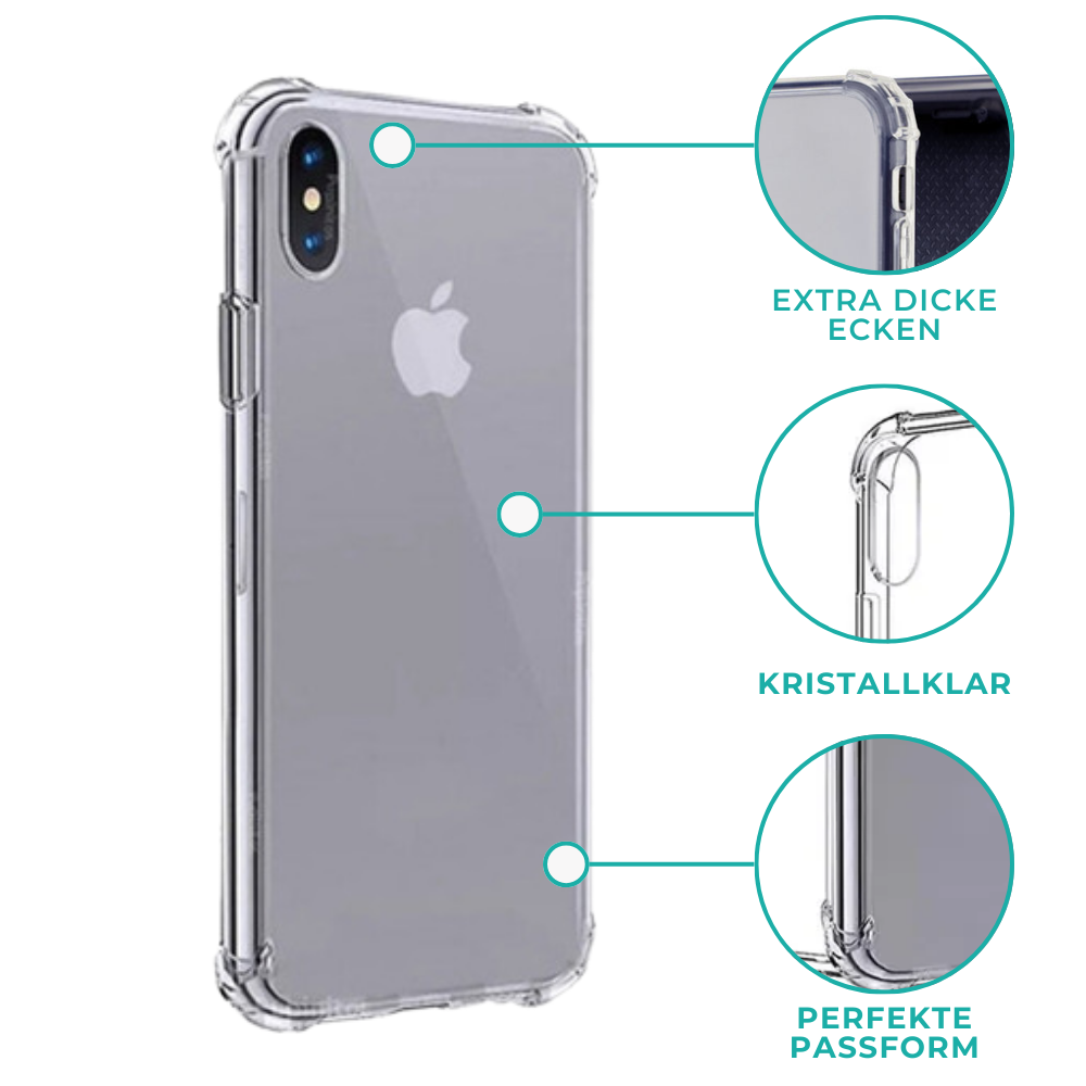 ShieldCase® ShieldCase Perfect Bumper TPU Hülle iPhone Xs Max (Transparent) ShieldCase® ShieldCase Perfect Bumper TPU Hülle iPhone Xs Max (Transparent)