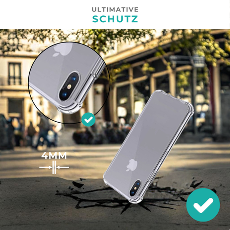 ShieldCase® ShieldCase Perfect Bumper TPU Hülle iPhone Xs Max (Transparent) ShieldCase® ShieldCase Perfect Bumper TPU Hülle iPhone Xs Max (Transparent)