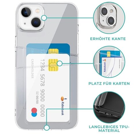 ShieldCase® ShieldCase iPhone 13 Shock Case Cover mit doppeltem Kartenhalter ShieldCase® ShieldCase iPhone 13 Shock Case Cover mit doppeltem Kartenhalter