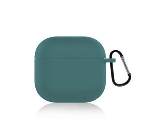 ShieldCase® Airpods 4 Silikonhülle (Dunkelgrün)