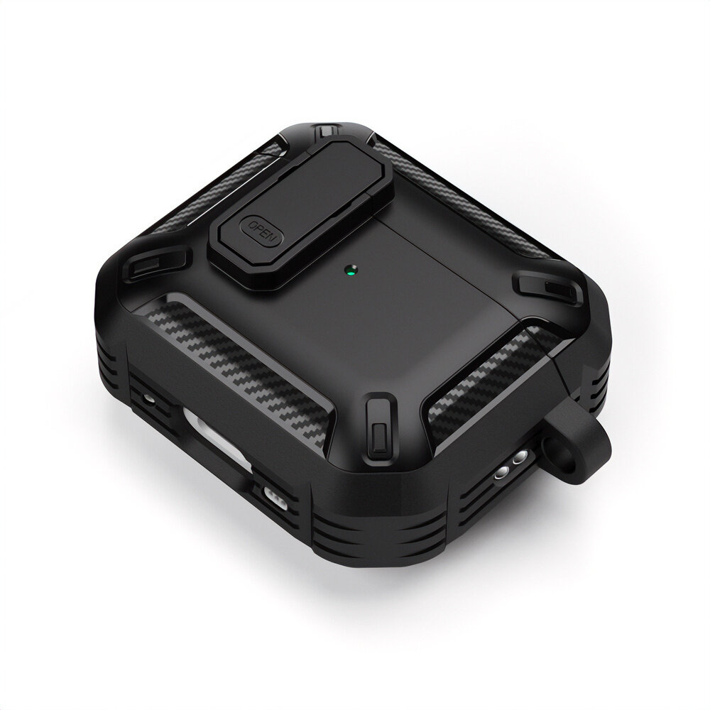 ShieldCase® ShieldCase Airpods 4 Rugged TPU Hülle (Schwarz) ShieldCase® ShieldCase Airpods 4 Rugged TPU Hülle (Schwarz)
