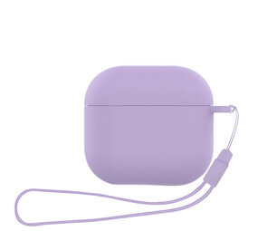 ShieldCase® Airpods 4 Silikonhülle mit Kord (Lila) ShieldCase® Airpods 4 Silikonhülle mit Kord (Lila)