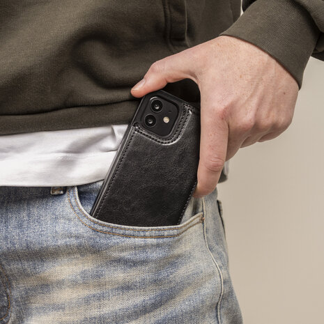 ShieldCase® ShieldCase iPhone 15 Pro Wallet Case (Schwarz) ShieldCase® ShieldCase iPhone 15 Pro Wallet Case (Schwarz)