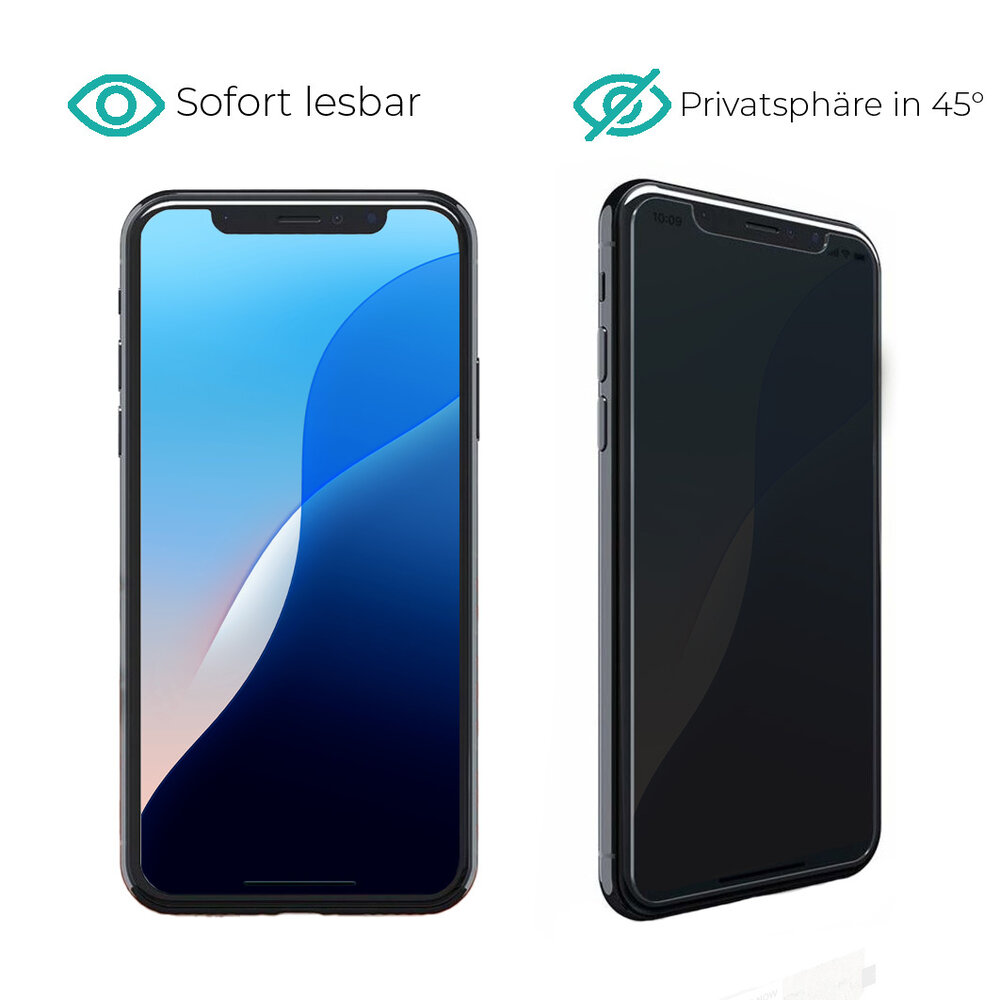 ShieldCase® ShieldCase Privacy Displayschutz iPhone 13 Pro (Glas) ShieldCase® ShieldCase Privacy Displayschutz iPhone 13 Pro (Glas)