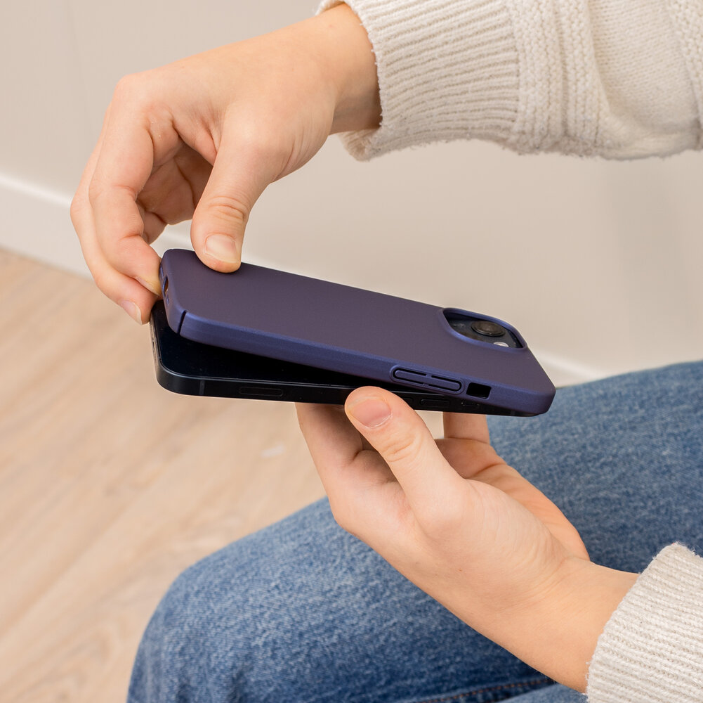 ShieldCase® ShieldCase Ultradünne Hülle iPhone 13 (Blau)