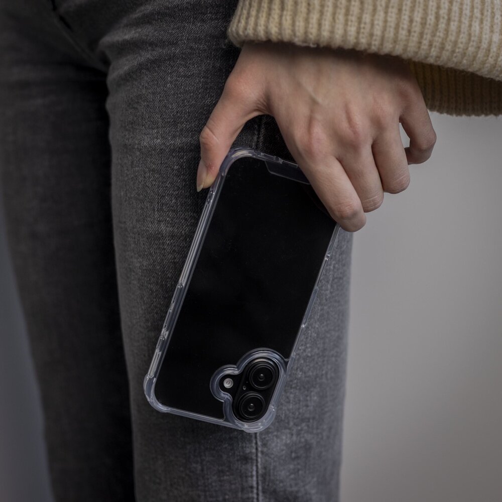 Ceezs Ceezs TPU Shock Case iPhone 16 Plus (Transparent) Ceezs Ceezs TPU Shock Case iPhone 16 Plus (Transparent)