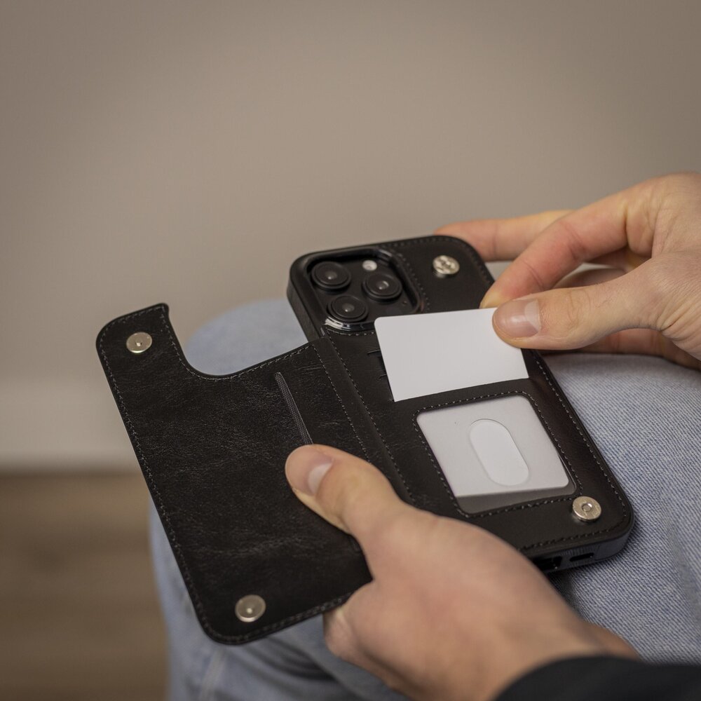 ShieldCase® ShieldCase Wallet Case iPhone 16 Pro (Schwarz) ShieldCase® ShieldCase Wallet Case iPhone 16 Pro (Schwarz)