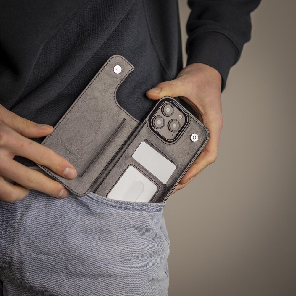 ShieldCase® ShieldCase Wallet Case iPhone 16 Pro (Schwarz) ShieldCase® ShieldCase Wallet Case iPhone 16 Pro (Schwarz)