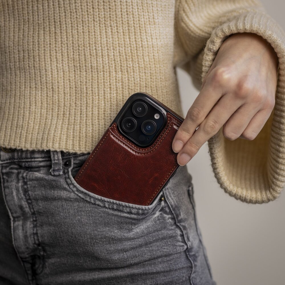 ShieldCase® ShieldCase Wallet Case iPhone 16 Pro (Braun) ShieldCase® ShieldCase Wallet Case iPhone 16 Pro (Braun)