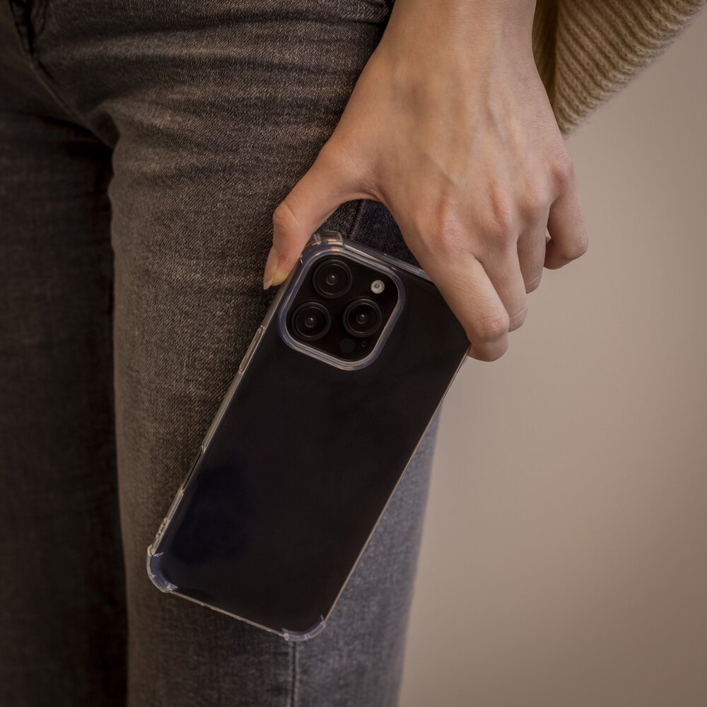Ceezs Ceezs TPU Shock Case iPhone 16 Pro (Transparent) Ceezs Ceezs TPU Shock Case iPhone 16 Pro (Transparent)