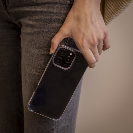 Ceezs Ceezs TPU Shock Case iPhone 16 Pro (Transparent) Ceezs Ceezs TPU Shock Case iPhone 16 Pro (Transparent)