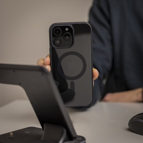 ShieldCase® ShieldCase MagSafe Hülle mit Farbiger Rand iPhone 16 Pro (Schwarz) ShieldCase® ShieldCase MagSafe Hülle mit Farbiger Rand iPhone 16 Pro (Schwarz)