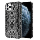 ShieldCase® ShieldCase Schlangenhaut Hülle iPhone 12 Pro (weiß / grau)