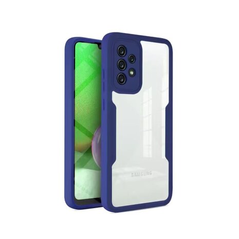 ShieldCase® Shieldcase Samsung Galaxy A72  Bumper Case (blau) ShieldCase® Shieldcase Samsung Galaxy A72  Bumper Case (blau)