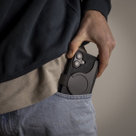 Coverzs Coverzs 2-in-1 MagSafe Book Case iPhone 16 Plus (Schwarz) Coverzs Coverzs 2-in-1 MagSafe Book Case iPhone 16 Plus (Schwarz)