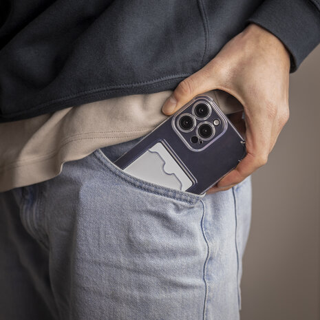 ShieldCase® ShieldCase TPU Hülle mit Kartenfach iPhone 16 Pro (Transparent) ShieldCase® ShieldCase TPU Hülle mit Kartenfach iPhone 16 Pro (Transparent)