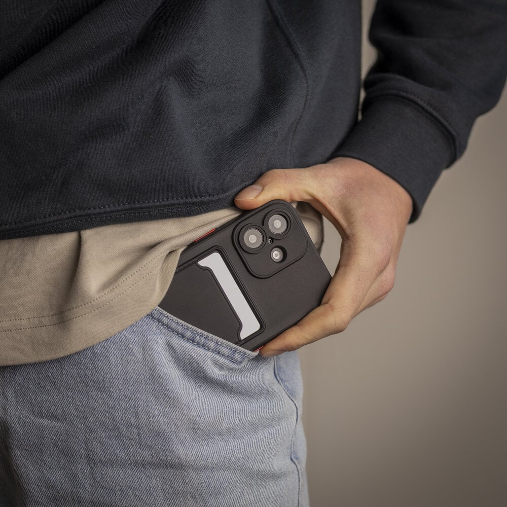 ShieldCase® ShieldCase Back Cover mit Kartenfach iPhone 16 (Schwarz) ShieldCase® ShieldCase Back Cover mit Kartenfach iPhone 16 (Schwarz)