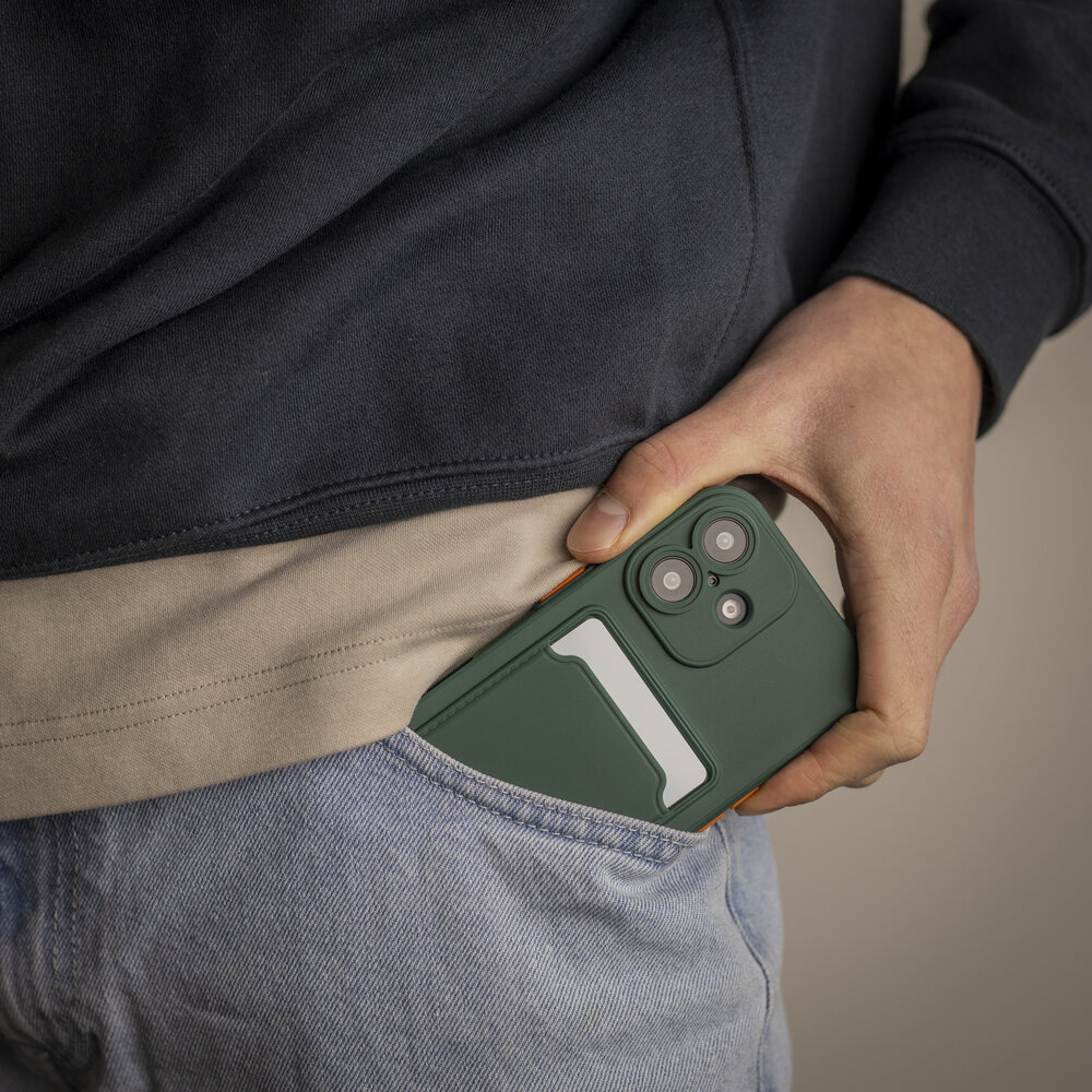 ShieldCase® ShieldCase Back Cover mit Kartenfach iPhone 16 Plus (Dunkelgrün) ShieldCase® ShieldCase Back Cover mit Kartenfach iPhone 16 Plus (Dunkelgrün)