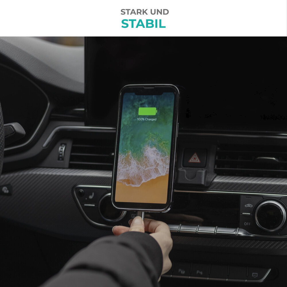 Coverzs Coverzs Autohalterung mit Belüftung und MagSafe (schwarz)