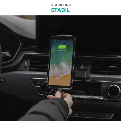 Coverzs Coverzs Autohalterung mit Belüftung und MagSafe (schwarz)