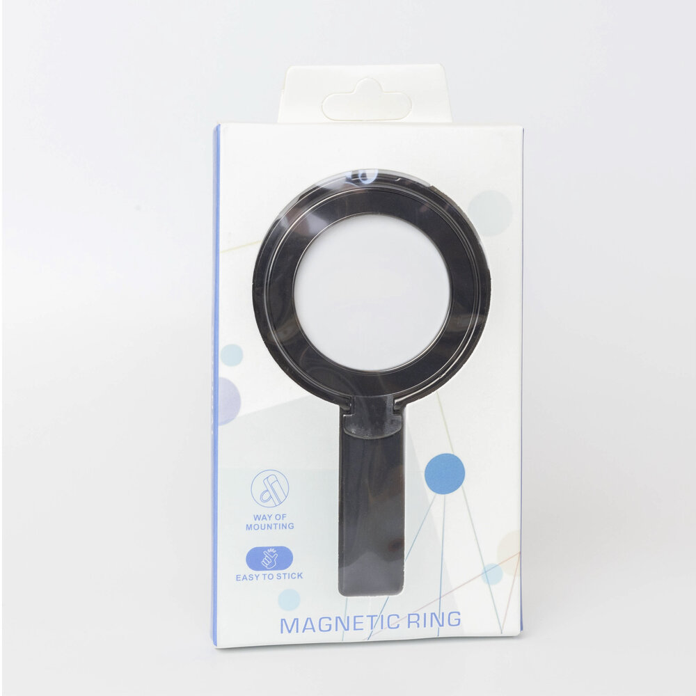 Coverzs Coverzs MagSafe Ring mit Halterung (schwarz) Coverzs Coverzs MagSafe Ring mit Halterung (schwarz)