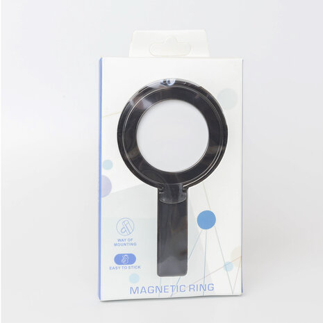 Coverzs Coverzs MagSafe Ring mit Halterung (schwarz) Coverzs Coverzs MagSafe Ring mit Halterung (schwarz)