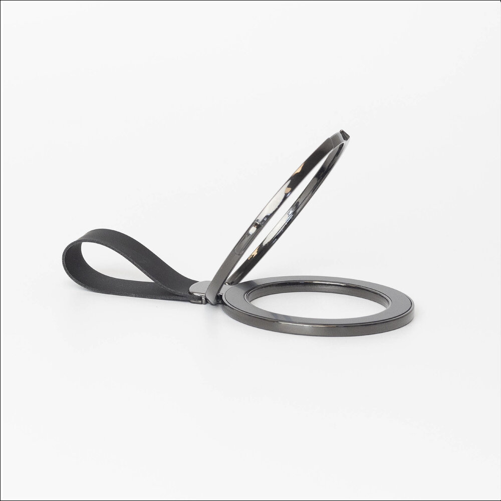 Coverzs Coverzs MagSafe Ring mit Halterung (schwarz) Coverzs Coverzs MagSafe Ring mit Halterung (schwarz)