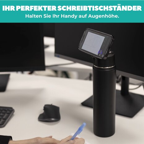 Coverzs Coverzs 700 ml Wasserflasche mit MagSafe (Schwarz) Coverzs Coverzs 700 ml Wasserflasche mit MagSafe (Schwarz)