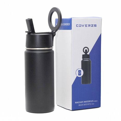 Coverzs Coverzs 1000 ml Wasserflasche mit MagSafe (Schwarz) Coverzs Coverzs 1000 ml Wasserflasche mit MagSafe (Schwarz)