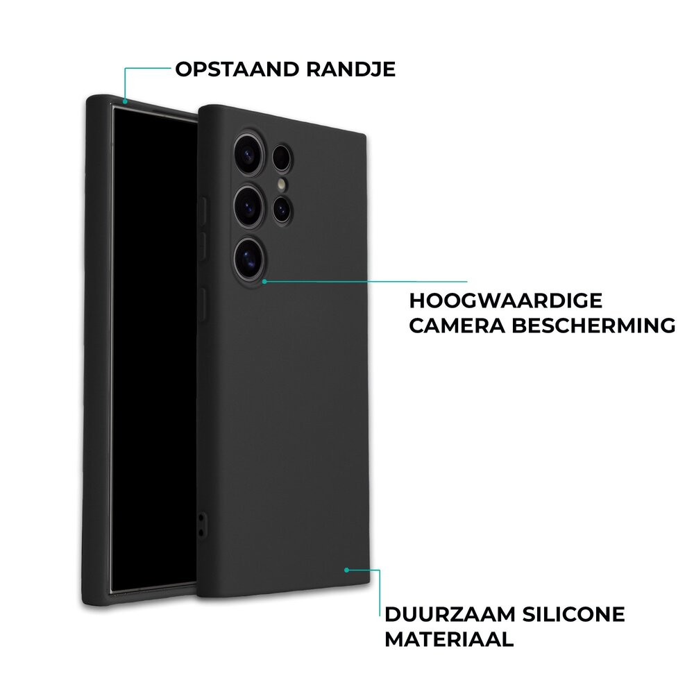 ShieldCase® ShieldCase Samsung Galaxy S25 Ultra Silikonhülle (Schwarz) ShieldCase® ShieldCase Samsung Galaxy S25 Ultra Silikonhülle (Schwarz)