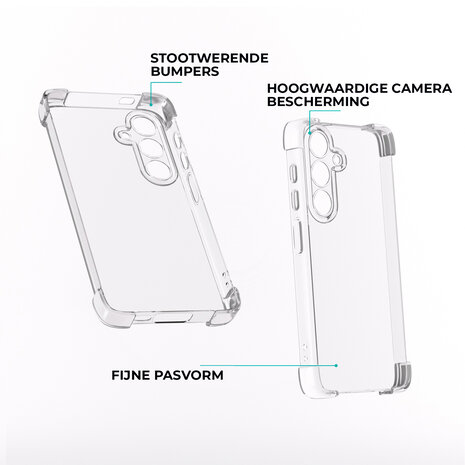 ShieldCase® ShieldCase Samsung Galaxy S25 Plus TPU Shockhülle (transparent) ShieldCase® ShieldCase Samsung Galaxy S25 Plus TPU Shockhülle (transparent)
