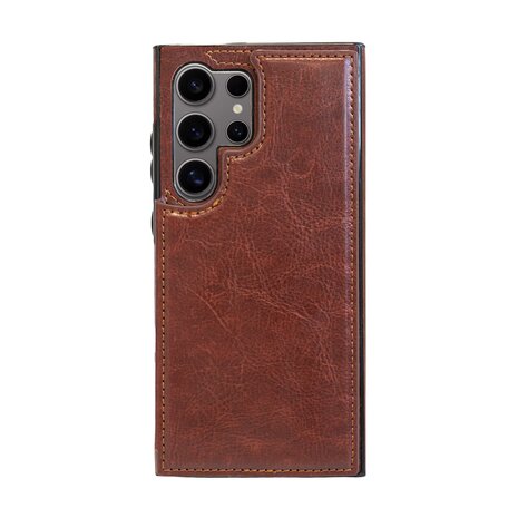 ShieldCase® ShieldCase Samsung Galaxy S25 Ultra Wallet Case (Braun) ShieldCase® ShieldCase Samsung Galaxy S25 Ultra Wallet Case (Braun)