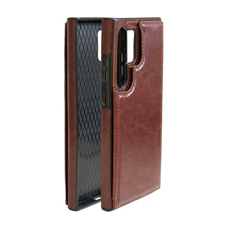 ShieldCase® ShieldCase Samsung Galaxy S25 Ultra Wallet Case (Braun) ShieldCase® ShieldCase Samsung Galaxy S25 Ultra Wallet Case (Braun)