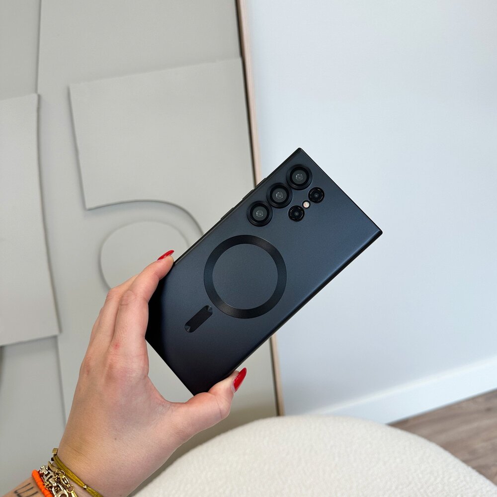 ShieldCase® ShieldCase Samsung Galaxy S25 Ultra MagSafe Hülle mit Linsenschutz (Schwarz) ShieldCase® ShieldCase Samsung Galaxy S25 Ultra MagSafe Hülle mit Linsenschutz (Schwarz)