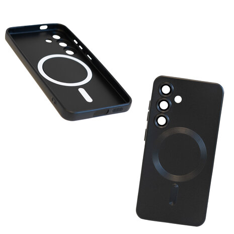 ShieldCase® ShieldCase Samsung Galaxy S25 Plus MagSafe Hülle mit Linsenschutz (Schwarz) ShieldCase® ShieldCase Samsung Galaxy S25 Plus MagSafe Hülle mit Linsenschutz (Schwarz)