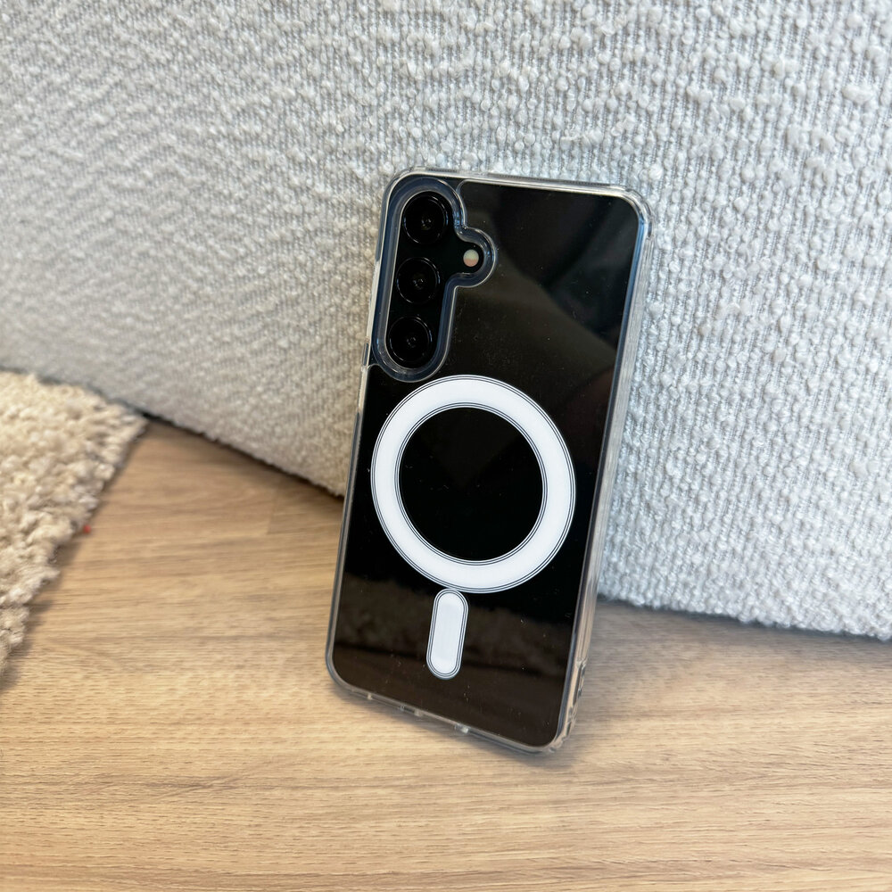 ShieldCase® ShieldCase Samsung Galaxy S25 MagSafe Hülle (Transparent) ShieldCase® ShieldCase Samsung Galaxy S25 MagSafe Hülle (Transparent)