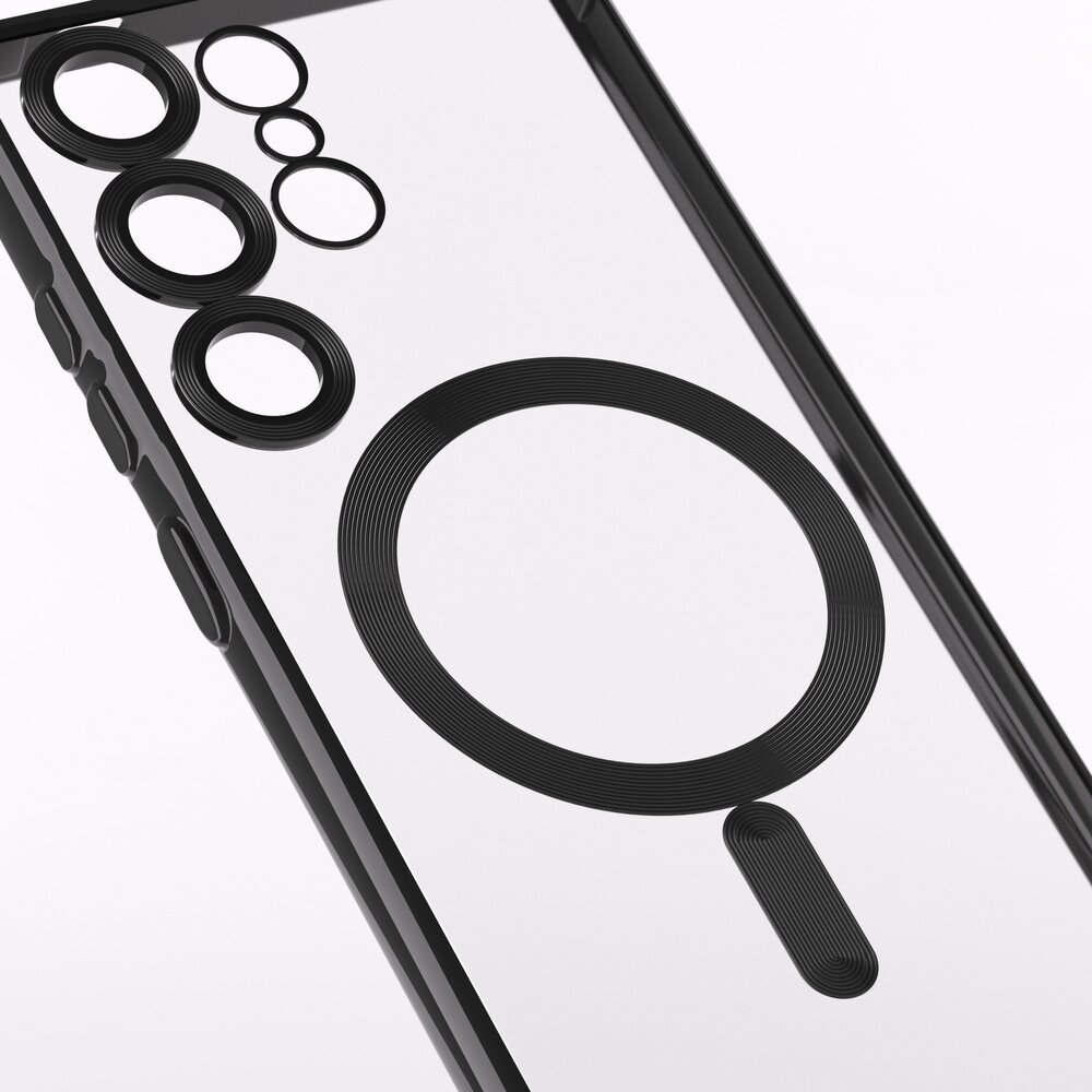 Coverzs Coverzs Samsung Galaxy S25 Ultra MagSafe Hülle mit Kameraschutz (Schwarz) Coverzs Coverzs Samsung Galaxy S25 Ultra MagSafe Hülle mit Kameraschutz (Schwarz)