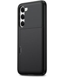 ShieldCase® ShieldCase Samsung Galaxy S25 Kartenfach Hülle mit Schieb (Schwarz)