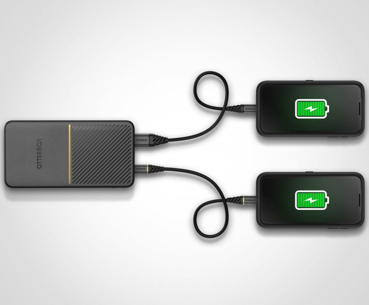 Otterbox OtterBox Power Bank 20.000 mAh/18W (USB/USB-C) Schwarz Otterbox OtterBox Power Bank 20.000 mAh/18W (USB/USB-C) Schwarz