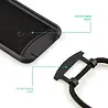Coverzs Coverzs Samsung Galaxy A55 Silikon Hülle mit Kord (Schwarz) Coverzs Coverzs Samsung Galaxy A55 Silikon Hülle mit Kord (Schwarz)