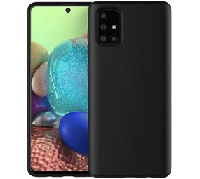 Ceezs Samsung A71 Hülle Silikon case (Schwarz) Ceezs Samsung A71 Hülle Silikon case (Schwarz)