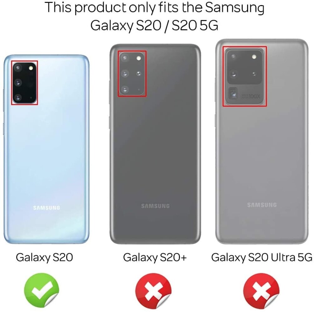 Ceezs Ceezs Samsung Galaxy S20 TPU Shockproof Hülle (Transparent) Ceezs Ceezs Samsung Galaxy S20 TPU Shockproof Hülle (Transparent)