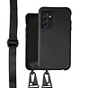 Coverzs Coverzs Samsung Galaxy S21 Ultra Silikonhülle mit dicker Kordel (Schwarz) Coverzs Coverzs Samsung Galaxy S21 Ultra Silikonhülle mit dicker Kordel (Schwarz)