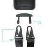 Coverzs Coverzs Samsung Galaxy S21 Ultra Silikonhülle mit dicker Kordel (Schwarz) Coverzs Coverzs Samsung Galaxy S21 Ultra Silikonhülle mit dicker Kordel (Schwarz)