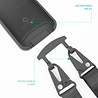 Coverzs Coverzs Samsung Galaxy S21 Ultra Silikonhülle mit dicker Kordel (Schwarz) Coverzs Coverzs Samsung Galaxy S21 Ultra Silikonhülle mit dicker Kordel (Schwarz)